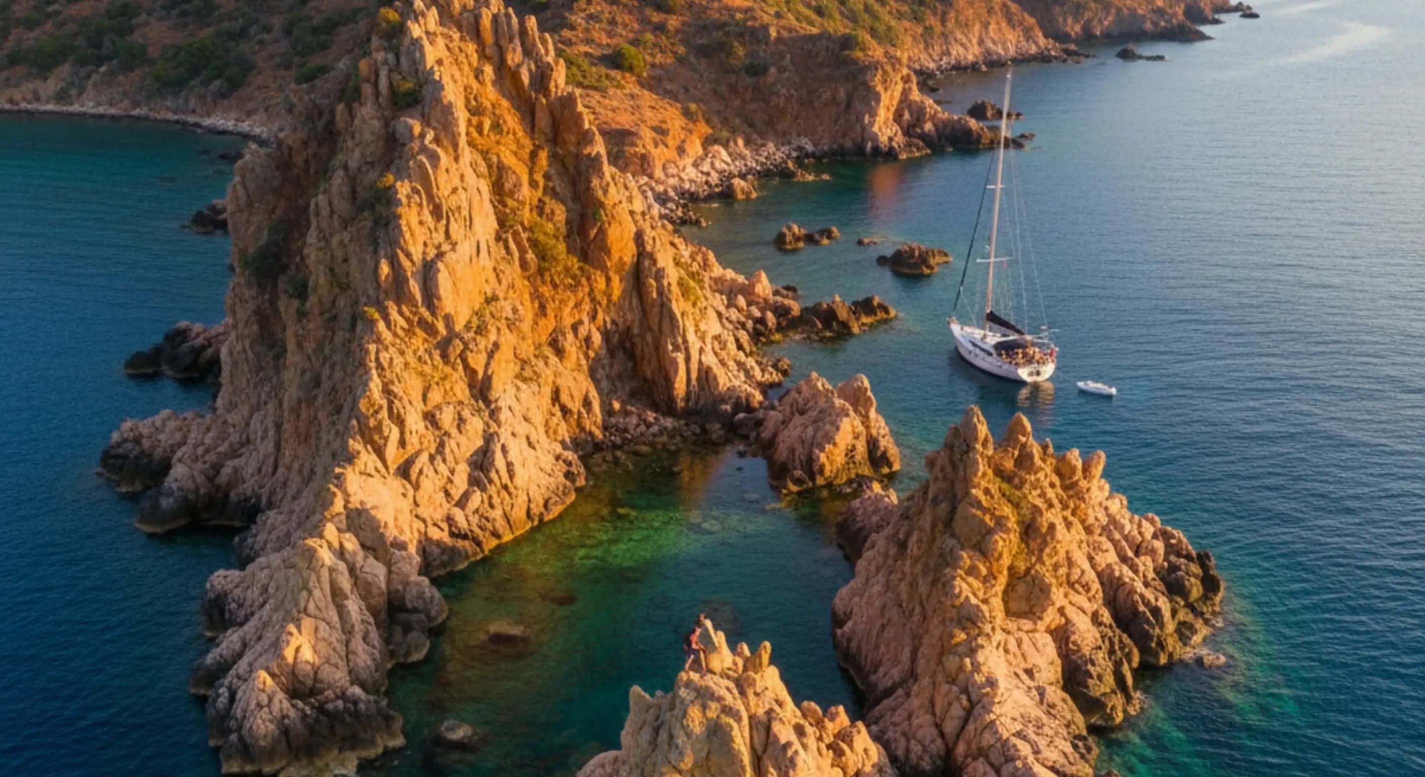 Dişlice Adası (Marmaris/Hisarönü): Volkanik Labirent ve Aşk Adası