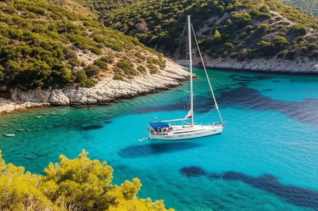 Hattat Koyu (Bodrum): Kızıl Gün Batımının Fırça İzleri