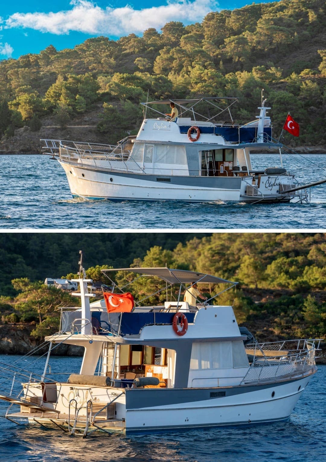 Fethiye Çıkışlı 14 Metrelik Trawler Marka Motoryat ile Unutulmaz Deniz Turları 5