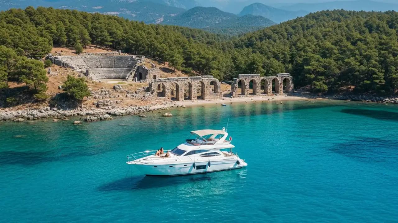 Kemer'de Yat Kiralanığında Nerelere Gidilir?