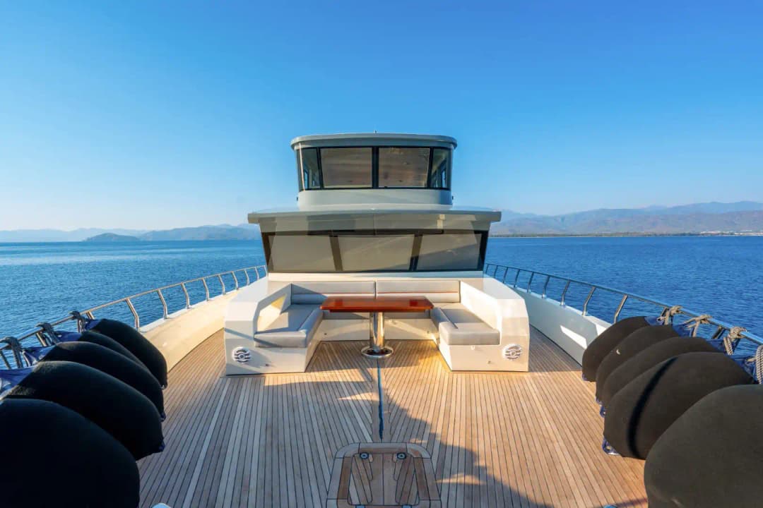 Fethiye 26m Trawler Kiralama 2025 | 4 Kabinli Lüks Mavi Yolculuk Teknesi