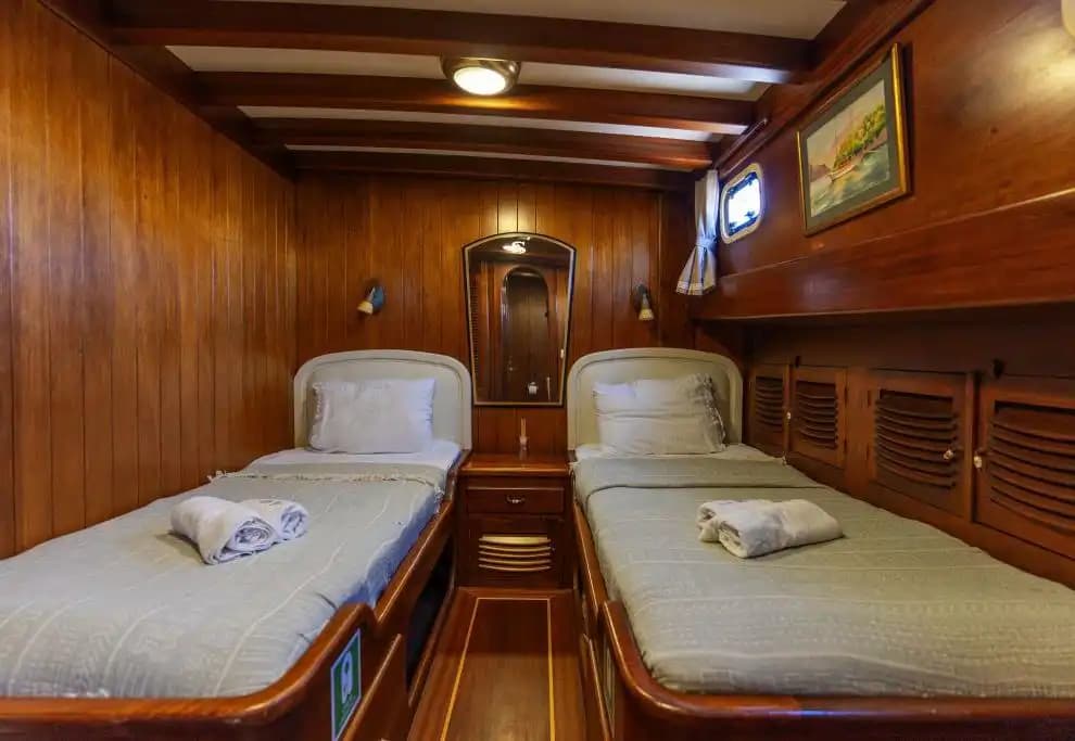 Bodrum 29m Ketch Gulet Kiralama | 6 Kabin 12 Kişi Mürettebatlı 17