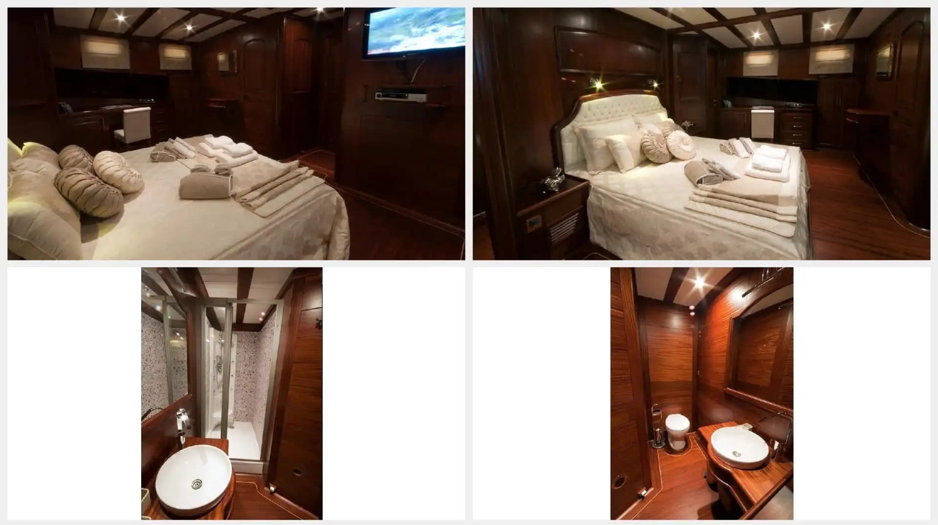 Bodrum'da 36m Lüks Gulet Kiralama | 6 Kabin 12 Kişi 7/24 Klimalı Charter 12