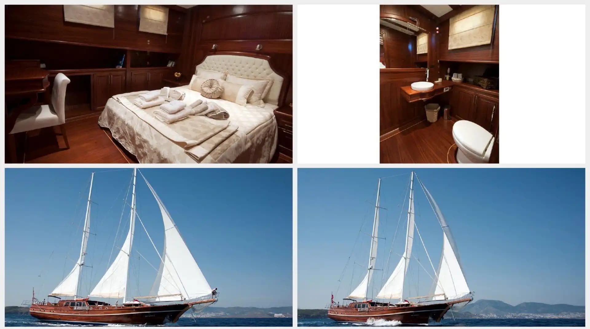 Bodrum'da 36m Lüks Gulet Kiralama | 6 Kabin 12 Kişi 7/24 Klimalı Charter 5