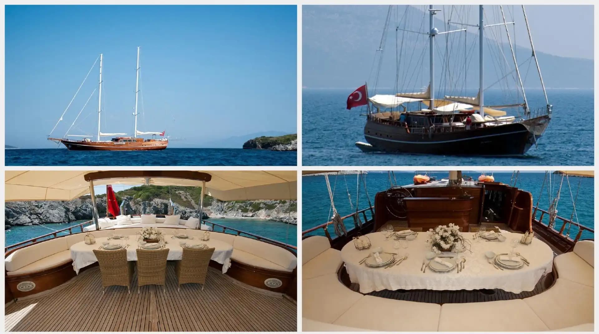 Bodrum'da 36m Lüks Gulet Kiralama | 6 Kabin 12 Kişi 7/24 Klimalı Charter 9