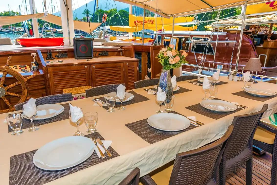 Fethiye’nin Mavi Sularında 24 Metrelik Gulet ile Konforlu Tatil! 13