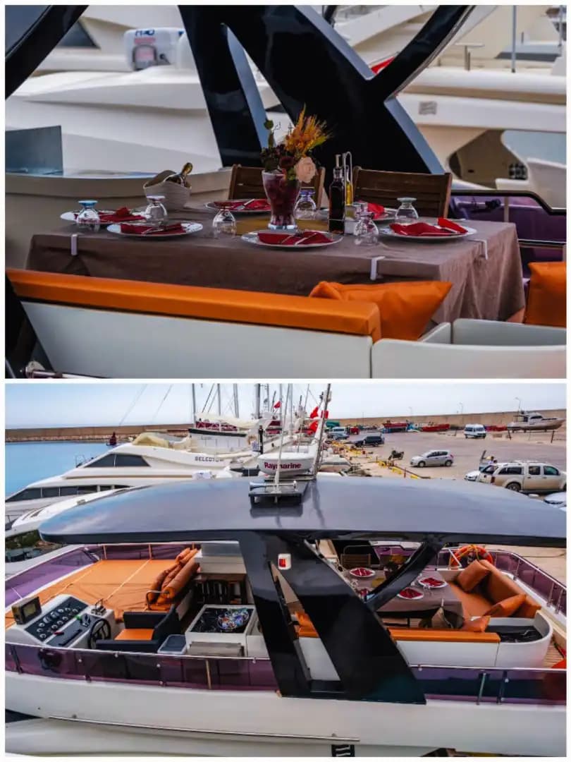 Antalya Ferretti Marka 21 Metre Lüks Motoryat ile Konforlu Eşsiz Deneyim 9