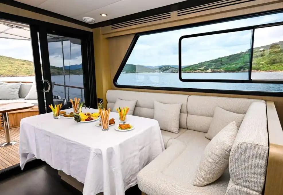 Bodrum 21m Lüks Gulet Kiralama | 3 Kabinli 6 Kişilik Özel Mavi Yolculuk 5