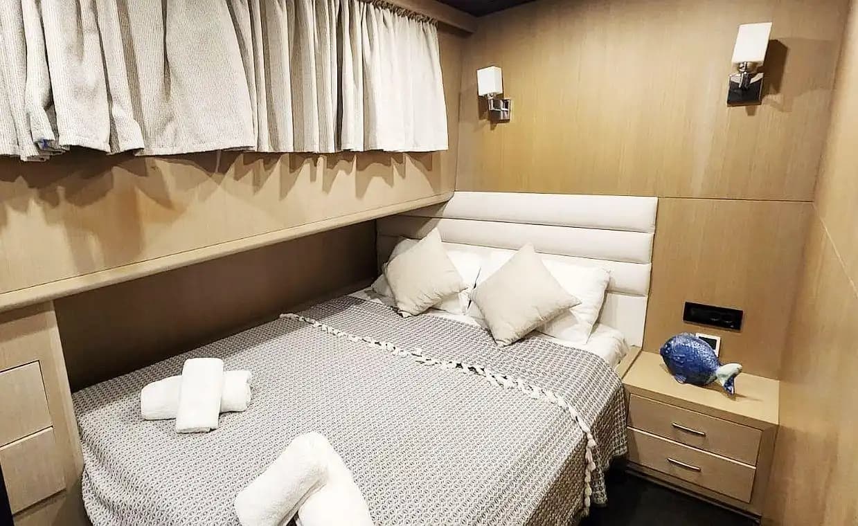 Bodrum 21m Lüks Gulet Kiralama | 3 Kabinli 6 Kişilik Özel Mavi Yolculuk 7