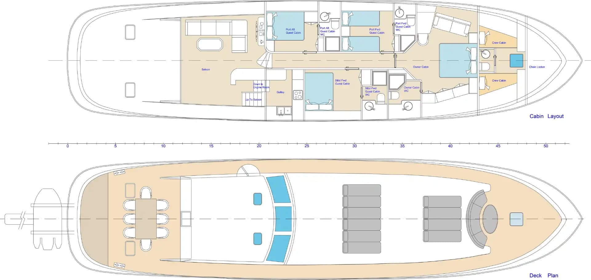 Bodrum’da 27 Metrelik Lüks Gulet ile Eşsiz Deniz Tatili Deneyimi 9