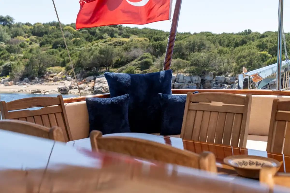 Bodrum’da 20 Metrelik Gulet ile 8 Kişilik Huzurlu Deniz Turu 20
