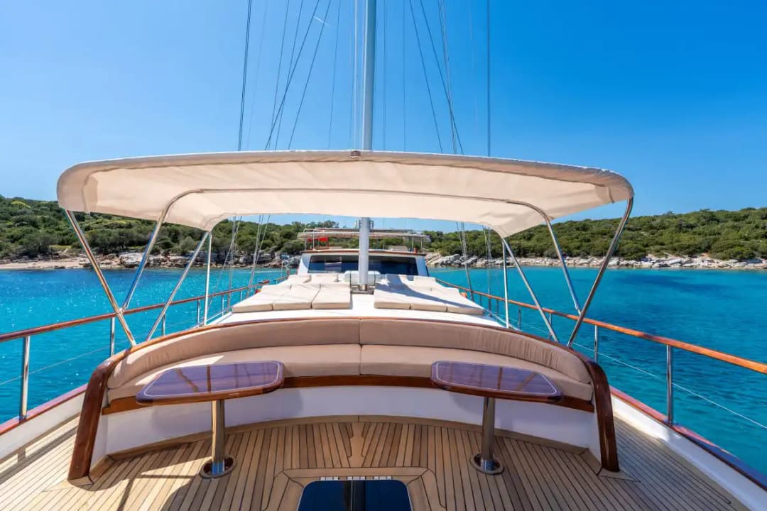 Bodrum’da 20 Metrelik Gulet ile 8 Kişilik Huzurlu Deniz Turu