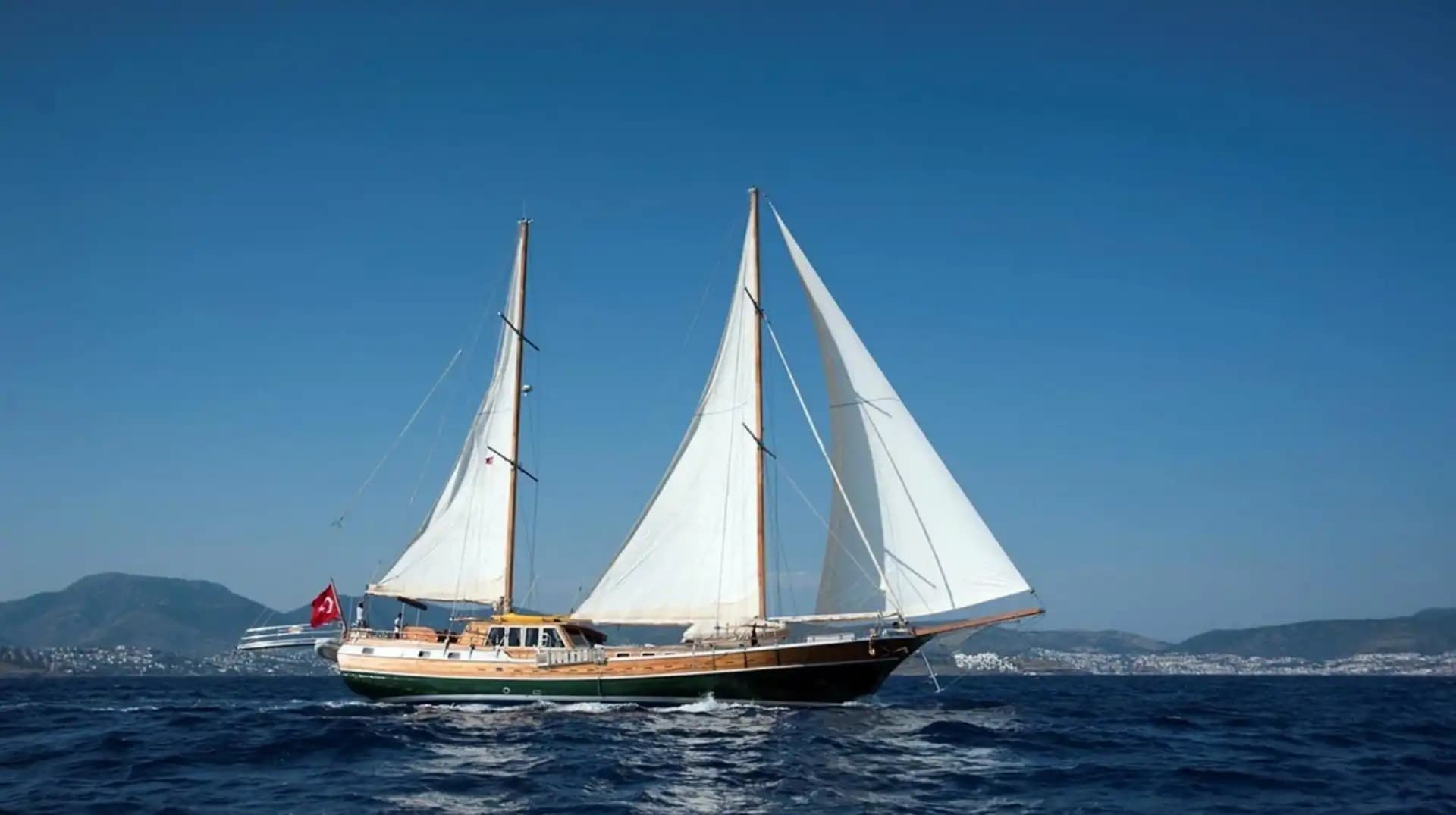 Bodrum 27m Gulet Kiralama 8 Kabin | 12 Kişilik Türkiye Yunan Adaları Rotası 4