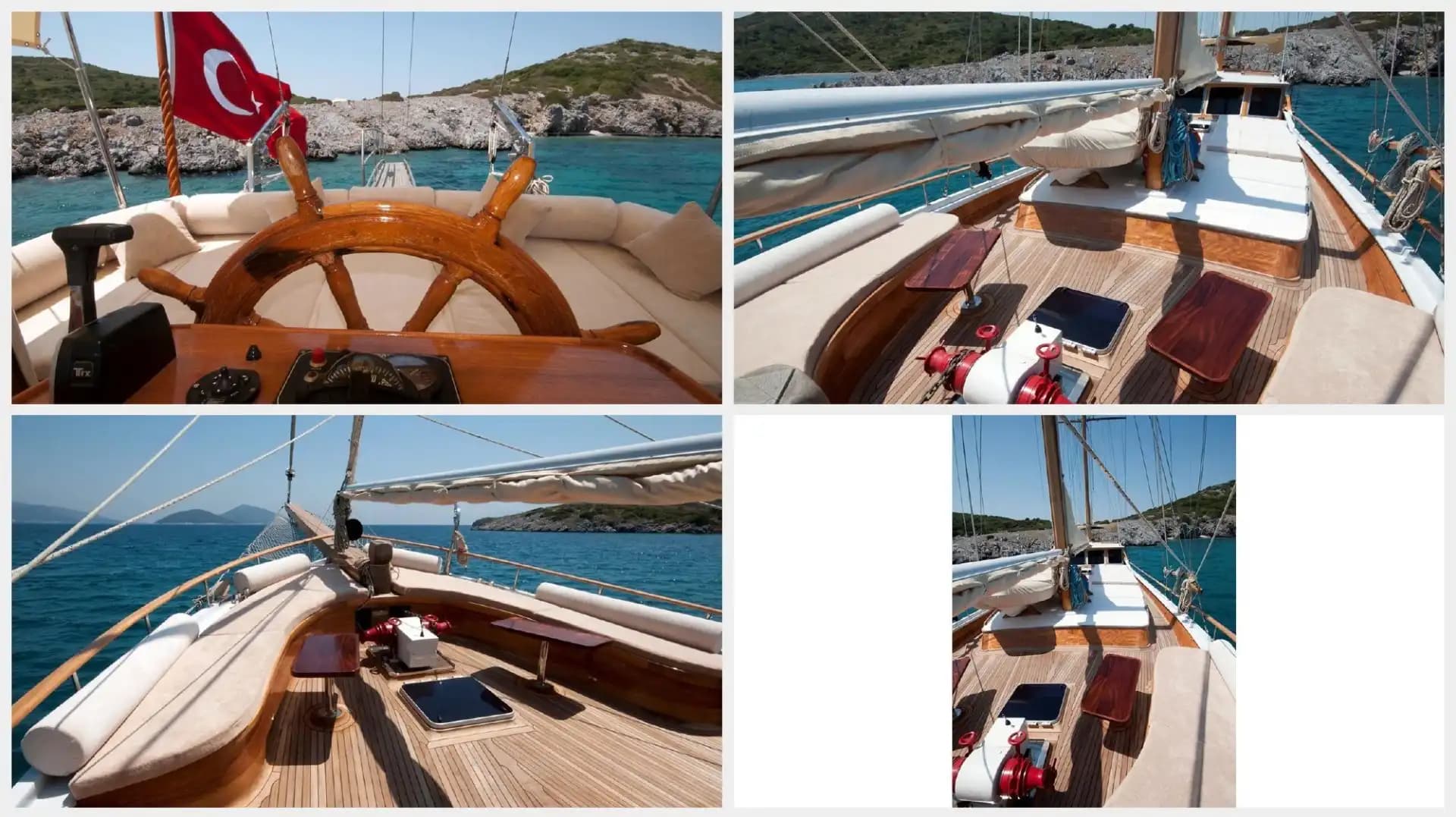 Bodrum 27m Gulet Kiralama 8 Kabin | 12 Kişilik Türkiye Yunan Adaları Rotası 8