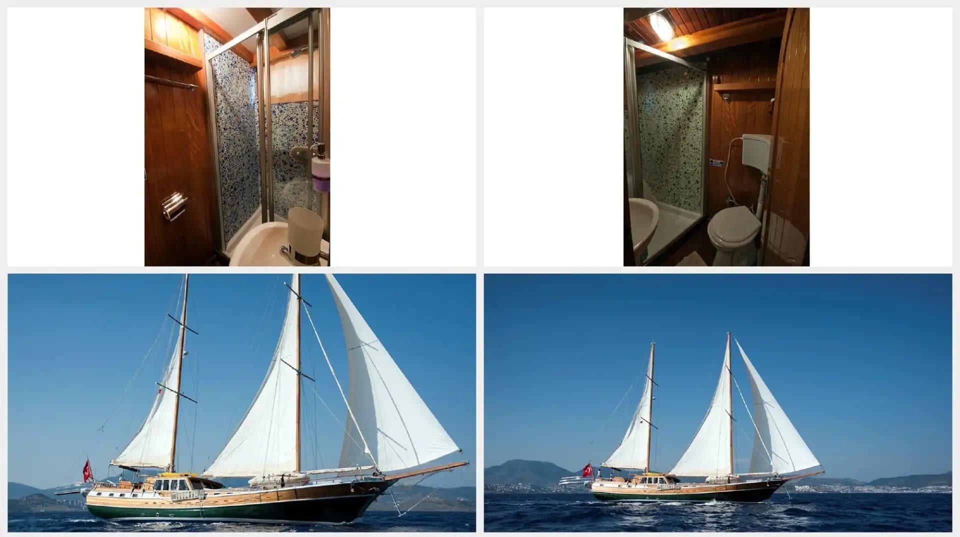 Bodrum 27m Gulet Kiralama 8 Kabin | 12 Kişilik Türkiye Yunan Adaları Rotası 9