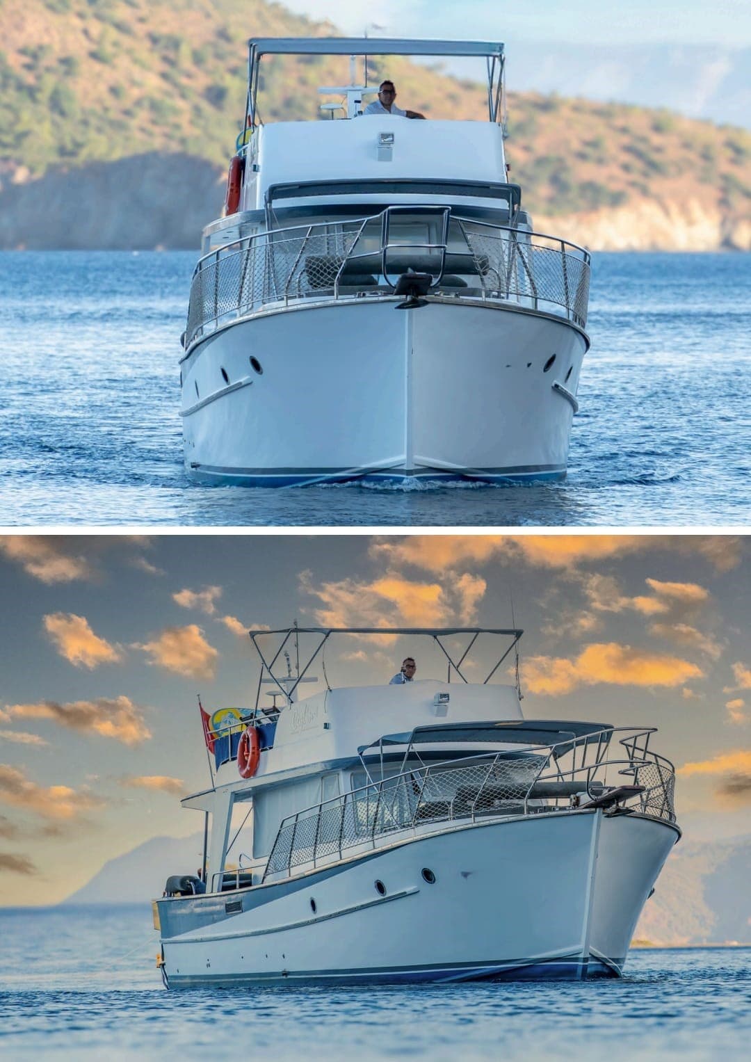 Fethiye Çıkışlı 14 Metrelik Trawler Marka Motoryat ile Unutulmaz Deniz Turları 2