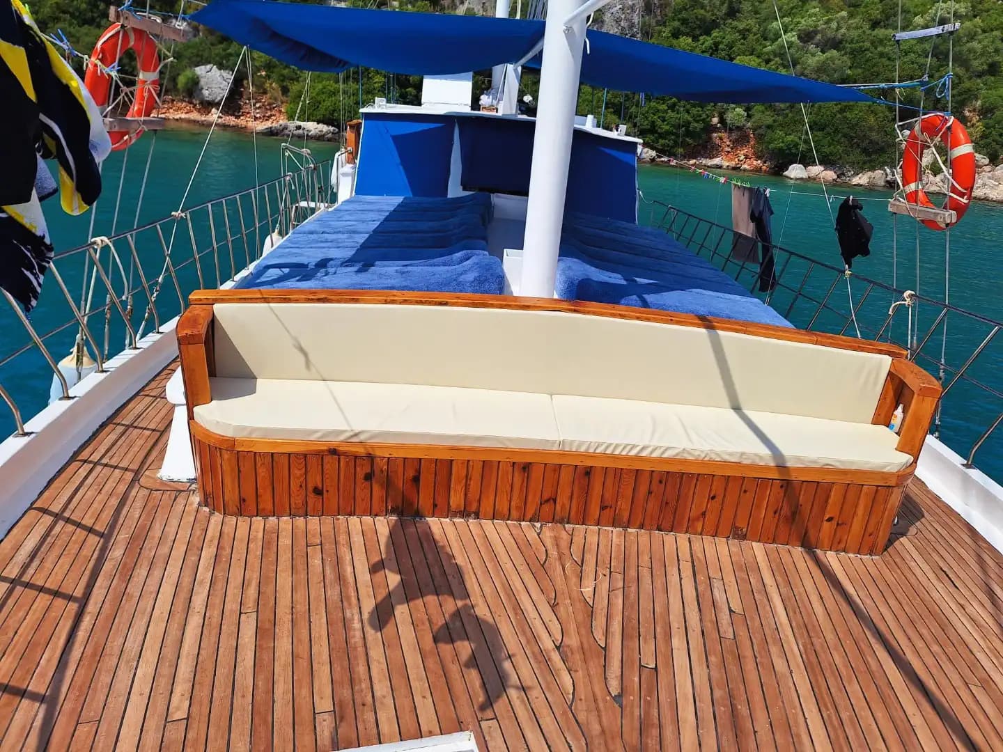 20 Metre 6 Kabinli 12 Kişilik Kapasiteli Gulet ile Demre'de Unutulmaz Bir Mavi Tur 7