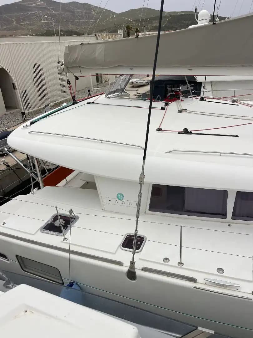 Fethiye'de Lagoon 400 S2 Katamaran Kiralama | 2014 Model 4 Kabin Yunan Adaları 14