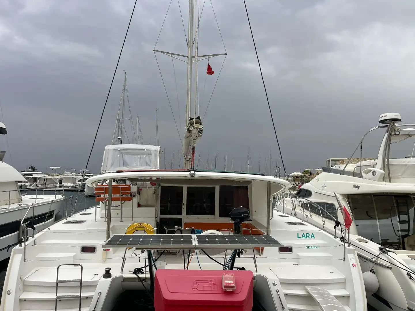 Fethiye'de Lagoon 400 S2 Katamaran Kiralama | 2014 Model 4 Kabin Yunan Adaları 11