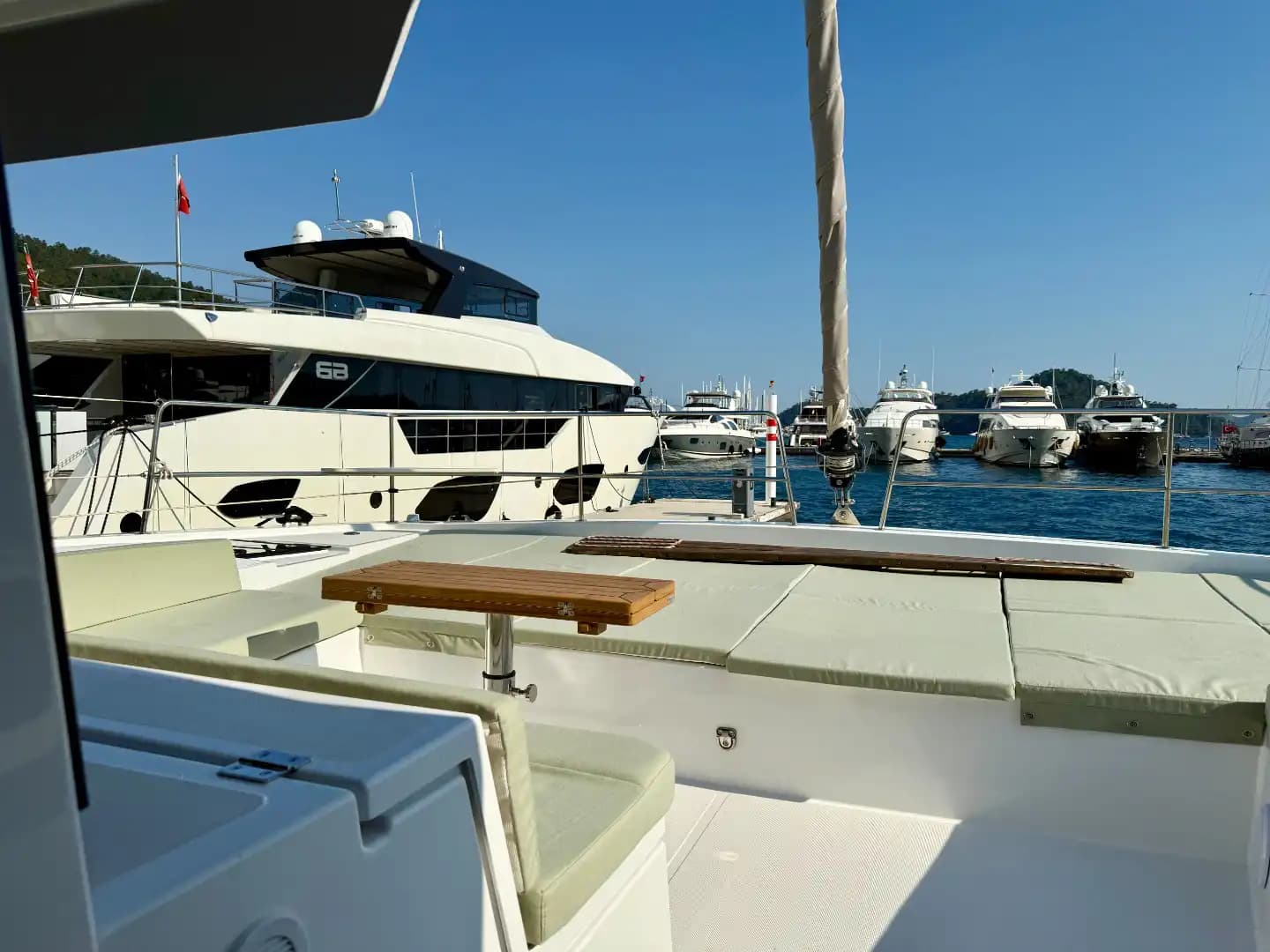 Fethiye'de Bali 4.6 Katamaran Kiralama | 2025 Model 5+1 Kabin 7