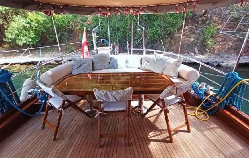 3 Kabinli Konforlu Gulet Kiralama – Göcek’te Unutulmaz Bir Tatil! 4