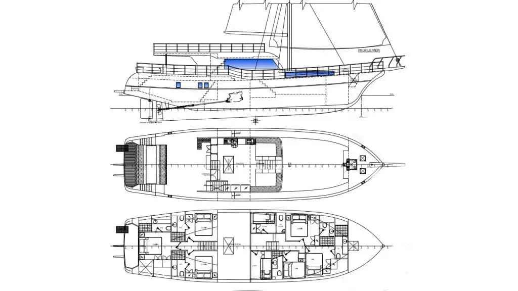 Fethiye'nin En Yenilerinden: 2022 Yapımı, 12 Kişilik Ultra Lüks Gulet 45