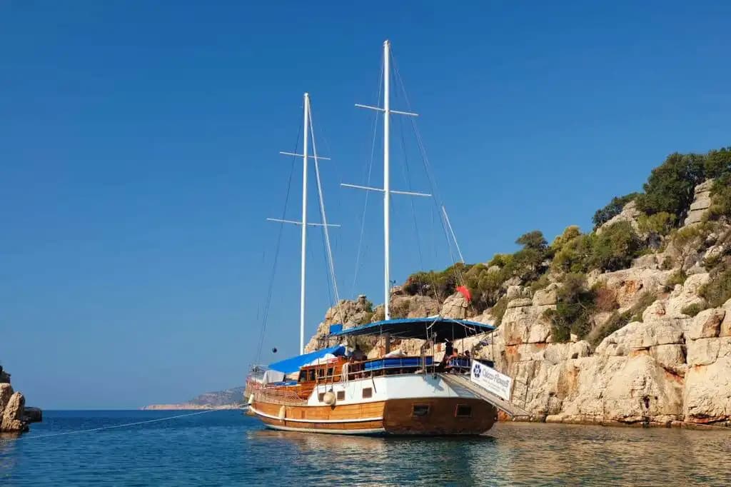 Özel Tasarım Kekova Guleti: 6 Kabin, 12 Kişilik Lüks