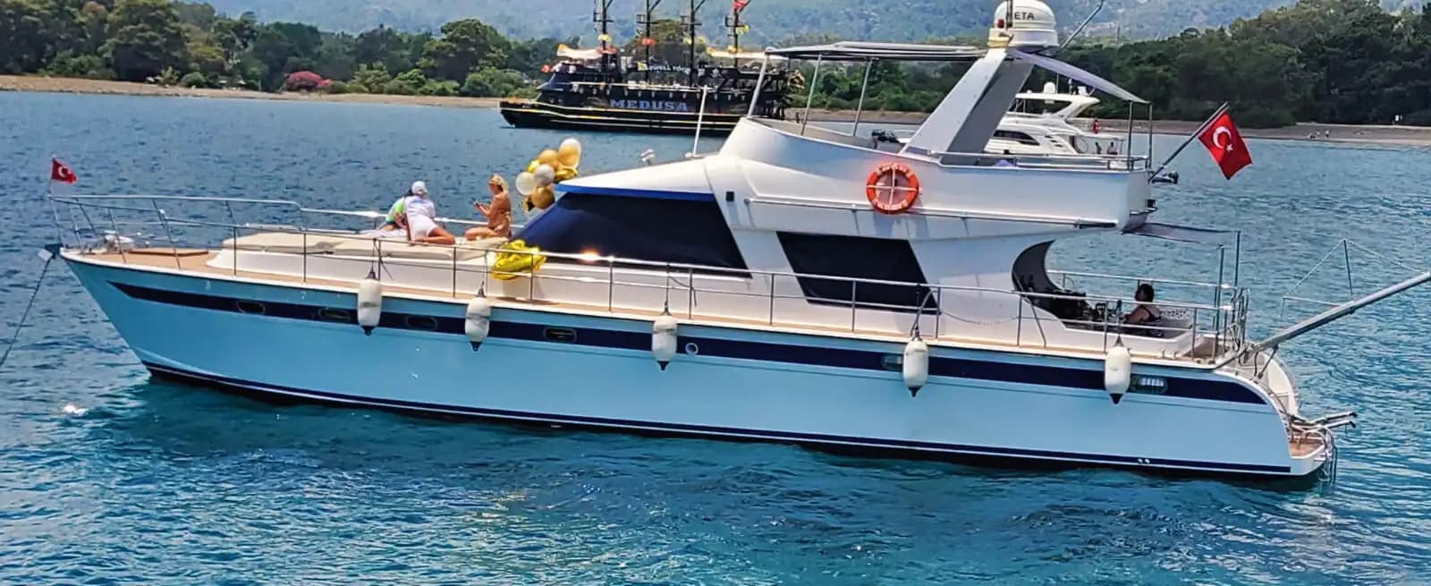 Kemer'de Yakıt Dahil, 3 Mürettebatlı, 20 Metrelik Yat Sizi Bekliyor! 8