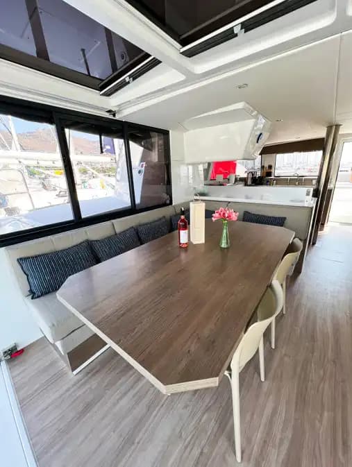 Göcek'te Bali 4.4 Kaptansız Katamaran Kiralama | 2022 Model 4+1 Kabin Bareboat 12