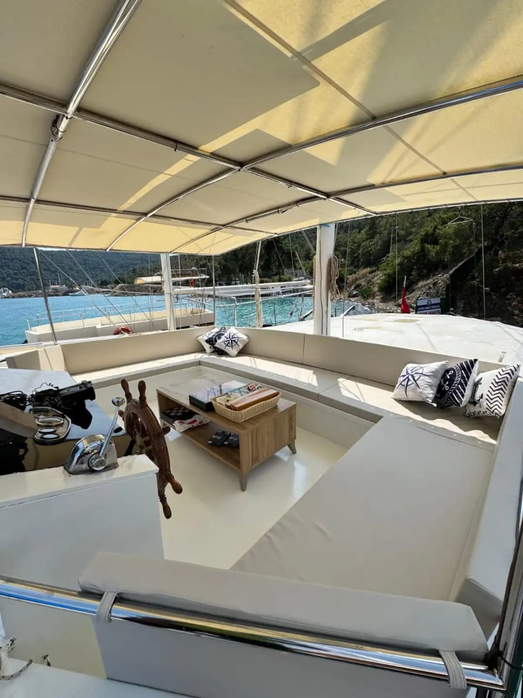 Göcek'te 23 Metrelik Lüks Gulet Kiralama | 12 Kişilik Mavi Tur