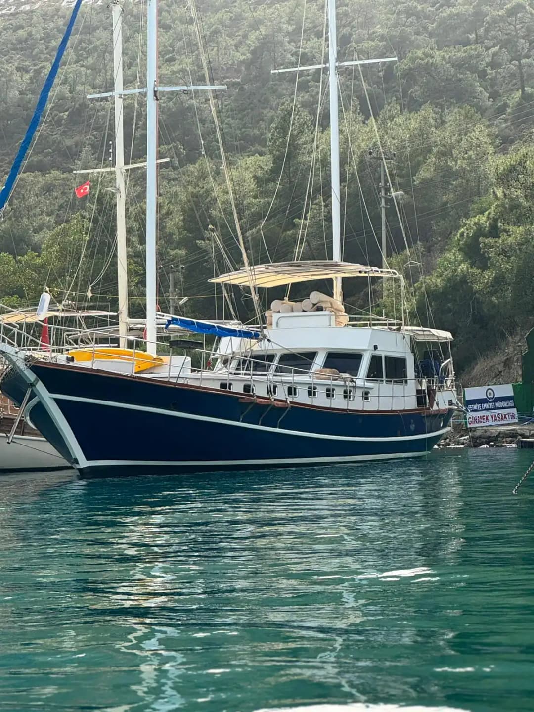 Göcek'te 23 Metrelik Lüks Gulet Kiralama | 12 Kişilik Mavi Tur