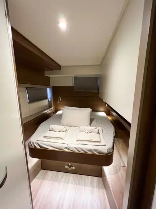 Göcek'te Bali 4.4 Kaptansız Katamaran Kiralama | 2022 Model 4+1 Kabin Bareboat 14