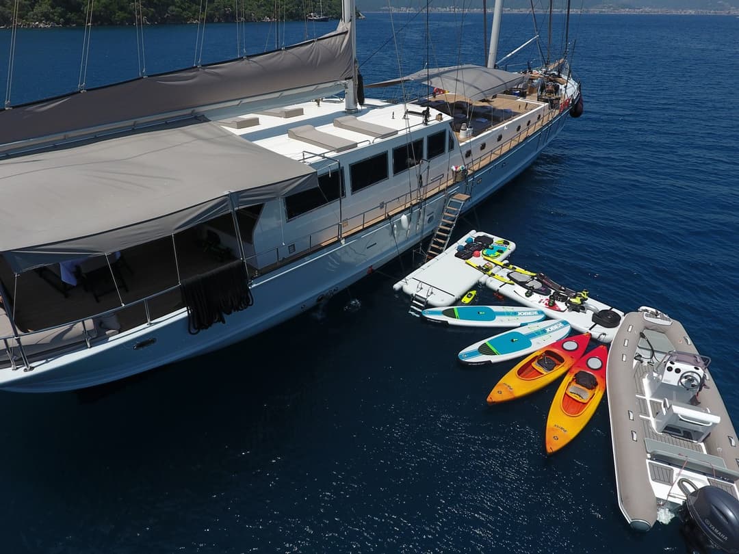 Marmaris'te Lüks Gulet Kiralama Deneyimi – 38 Metre, 10 Kişilik