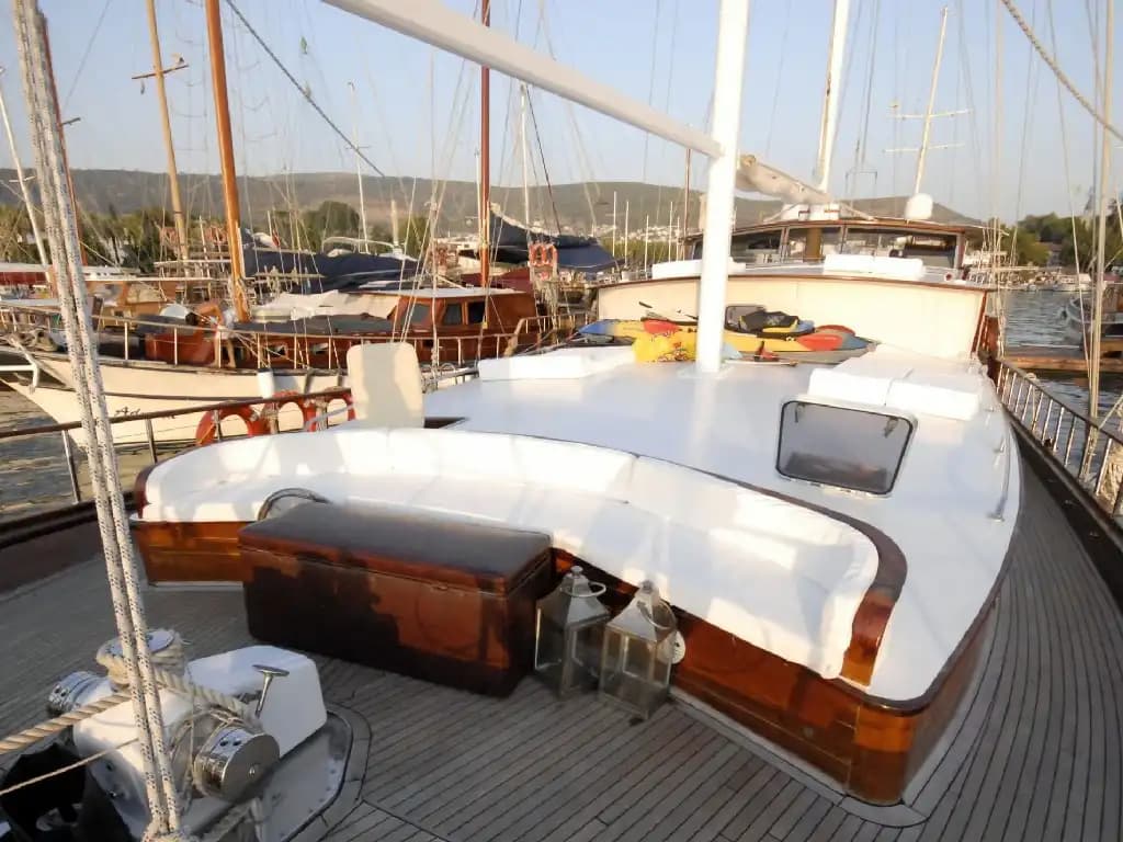 Marmaris'te Lüks 26 Metrelik Gulet Kiralama - 10 Kişilik Mavi Tur